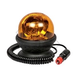 NEWGARDENSTORE saturnello rotating beacon 12V magnetic base for agricultural tractor | NewgardenAgri.com