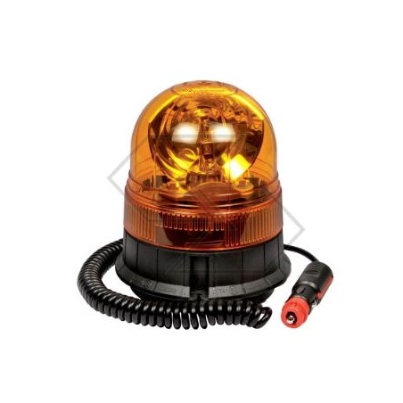 NEWGARDENSTORE vega rotating beacon 12V magnetic base for agricultural tractor A28425 | NewgardenAgri.com