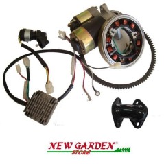 Kit arranque eléctrico motor ZANETTI ZDM70 YANMAR L48 KITZEC.07 | NewgardenAgri.com