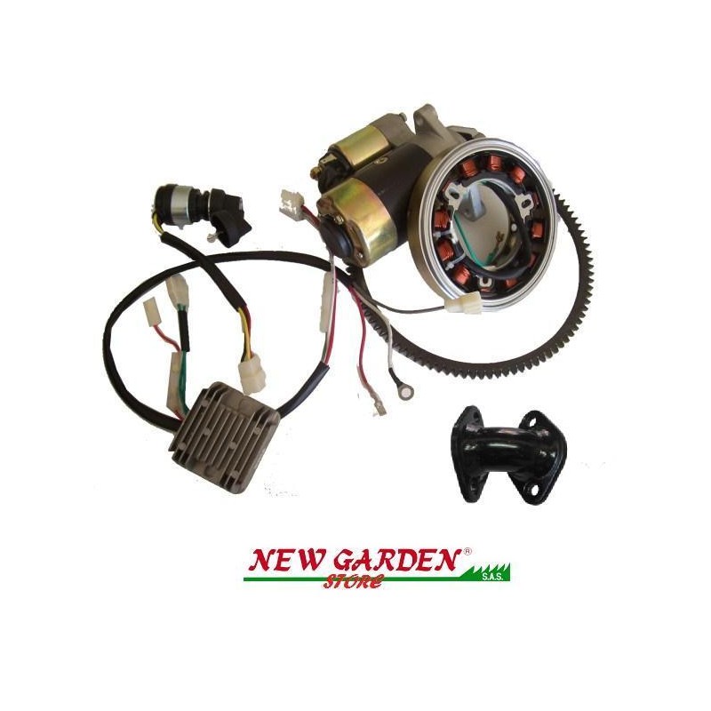 Engine electric starter kit ZANETTI ZDM70 YANMAR L48 KITZEC.07