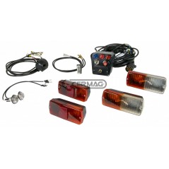 Universal light and indicator kit for agricultural machine electric starter | NewgardenAgri.com