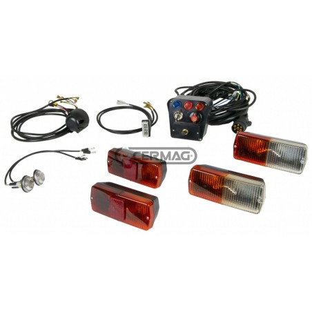 Universal light and indicator kit for agricultural machine electric starter | NewgardenAgri.com