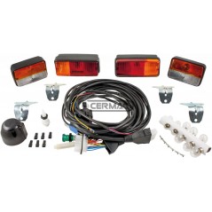 Universal kit for light and indicator system for agricultural machine | NewgardenAgri.com