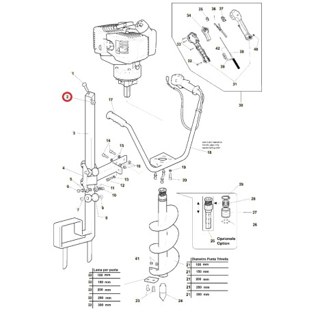 Dado autobloccante ORIGINALE ACTIVE trivella modelli t143 020788 | NewgardenAgri.com