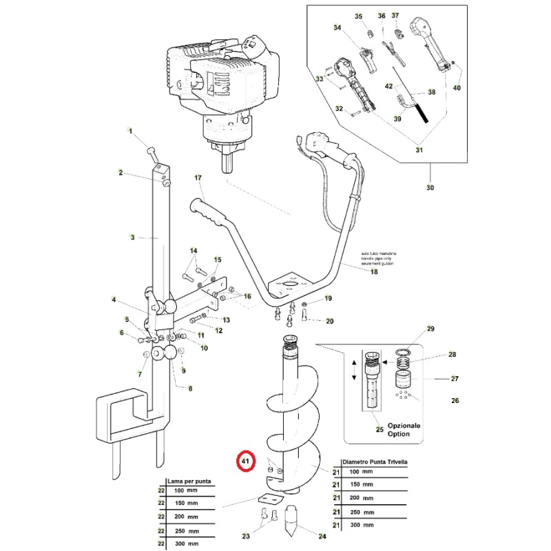 ORIGINAL ACTIVE écrou de perçage modèles t143 020027