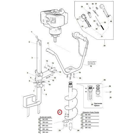 Dado ORIGINALE ACTIVE trivella modelli t143 020027 | NewgardenAgri.com