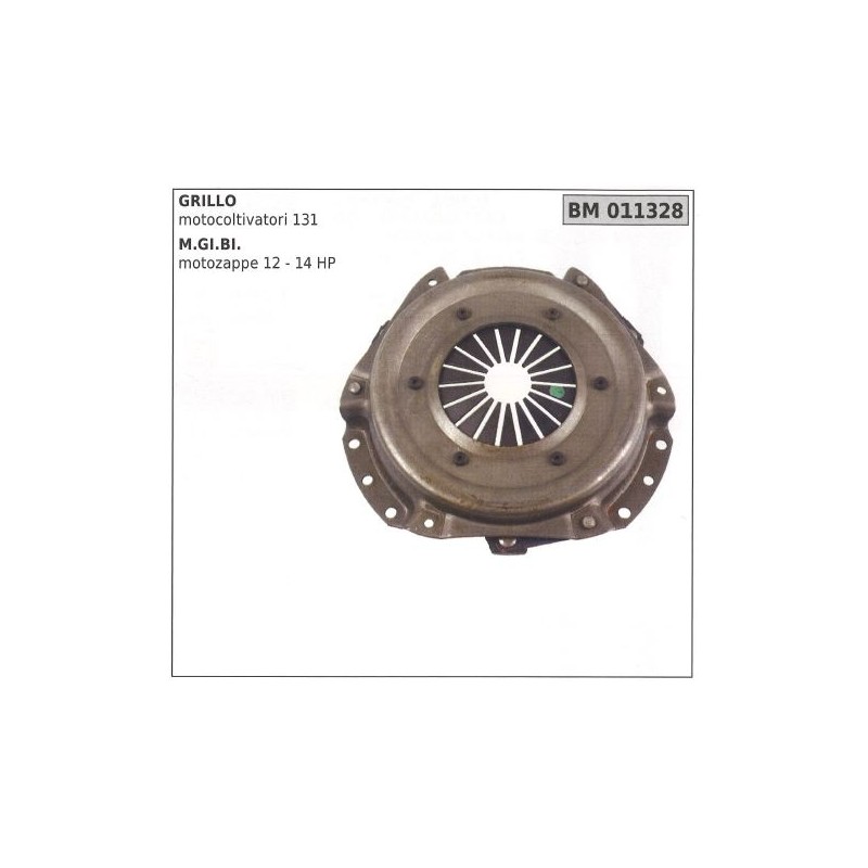 Disque d'embrayage pour motoculteur GRILLO 131 M.GI.BI motobineuse 12 14 HP 011328