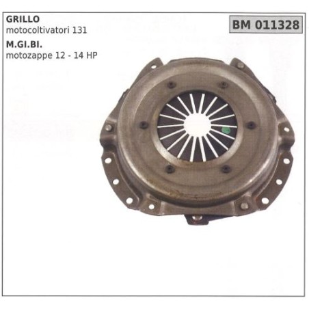 Clutch disc for GRILLO motor cultivator 131 M.GI.BI motor hoe 12 14 HP 011328 | NewgardenAgri.com