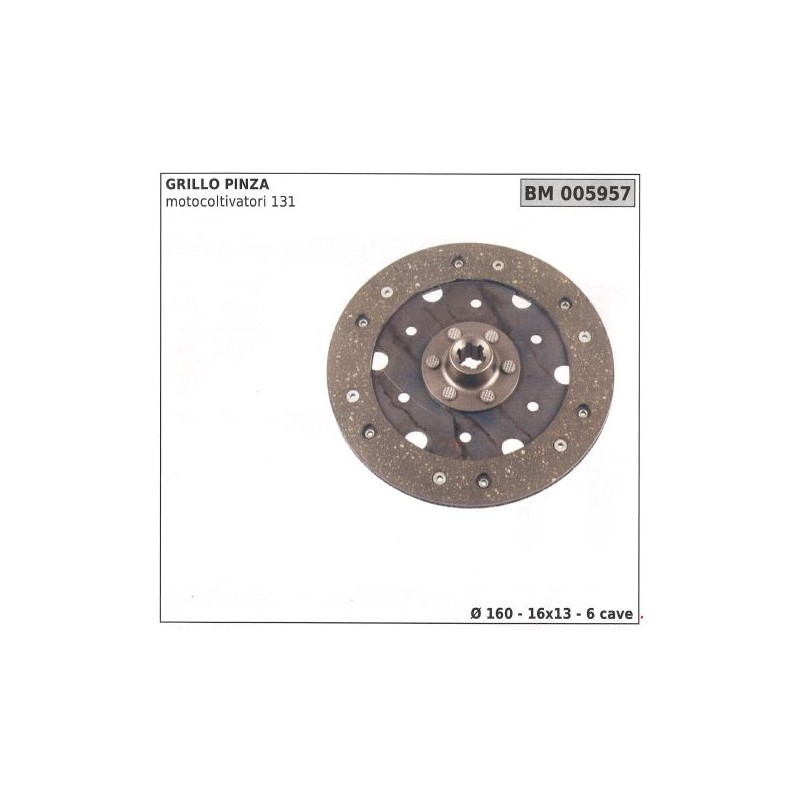 Disque d'embrayage pour motoculteur GRILLO 131 005957