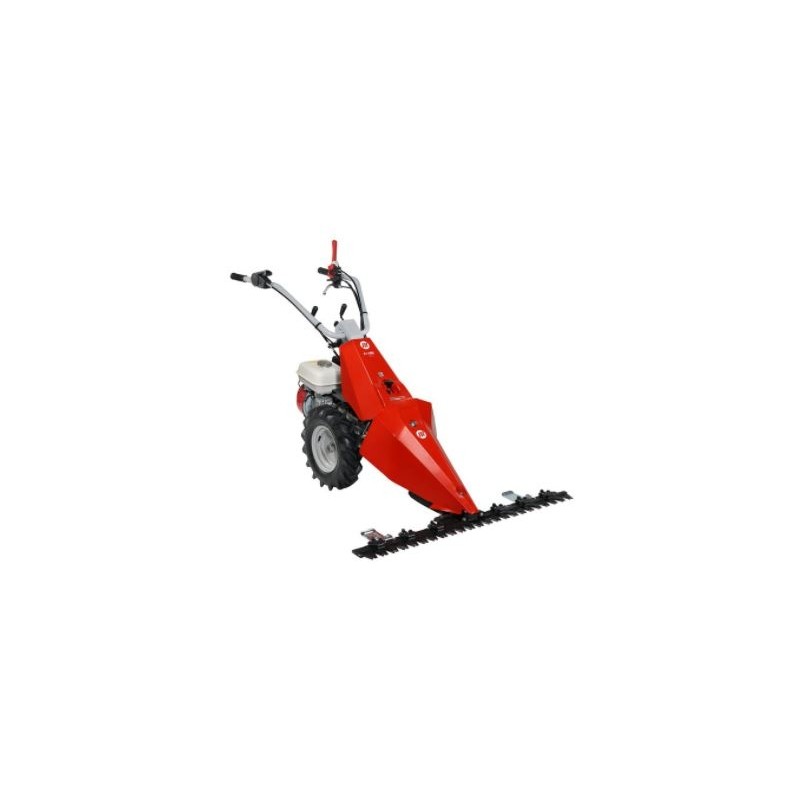 NIBBI FC130S mower with Emak K800H OHV 182cc petrol engine including tiller wheels