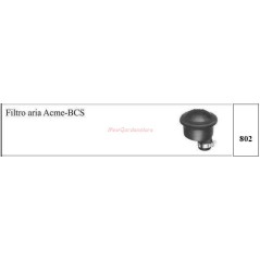 Filtro de aire ACME BCS para motocultor 802 | NewgardenAgri.com