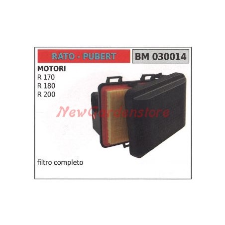 Filtro de aire y soporte de motor RATO para motoazada R 170 180 200 0001210024 | NewgardenAgri.com