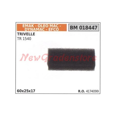 Filtro aria EMAK trivella TR 1540 018447 OLEOMAC 4174099 | NewgardenAgri.com