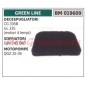 Filtro de aire desbrozadora GREEN LINE motor soplador 019609