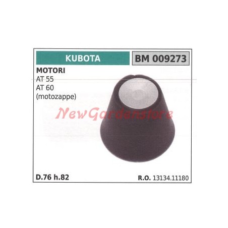 Filtro aria KUBOTA motore motozappa AT 55 60 009273 | NewgardenAgri.com