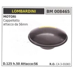 LOMBARDINI Motorgrubber Luftfilterkappe 56 mm Luftfilteranschluss | NewgardenAgri.com