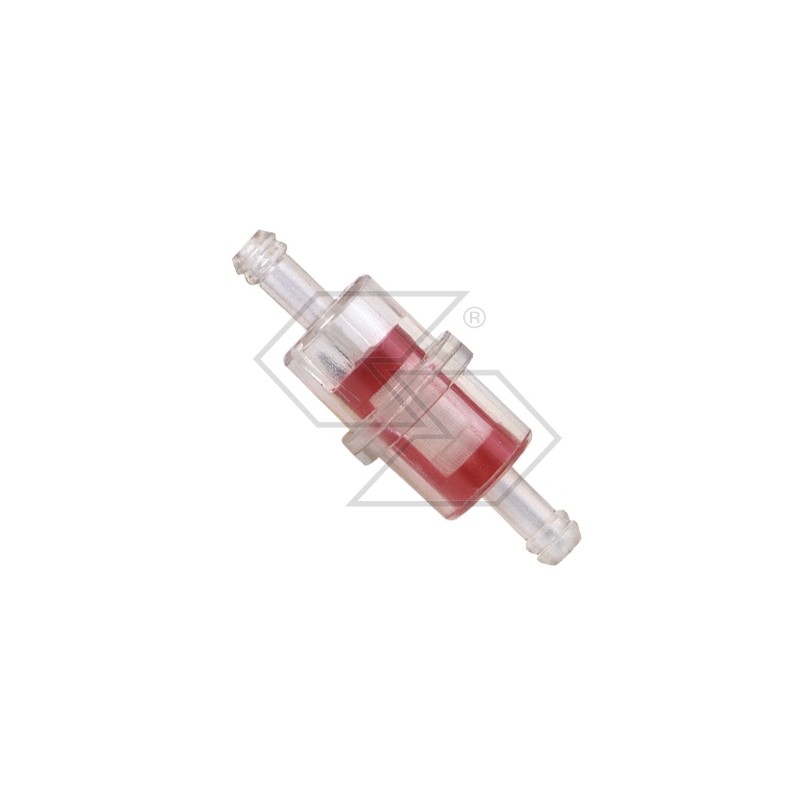 Filtro rosso carburante universale benzina motore MOTOCOLTIVATORE MOTO TAGLIAERBA