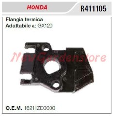 Flangia termica aspirazione HONDA motopompa GX120 R411105 | NewgardenAgri.com