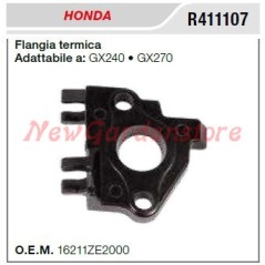 Flangia termica aspirazione HONDA motopompa GX240 270 R411107 | NewgardenAgri.com