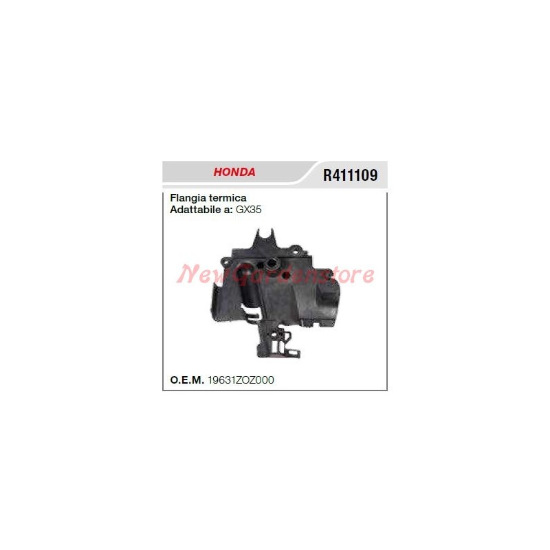 HONDA Motorpumpe GX35 R411109 Thermoflansch, Ansaugung