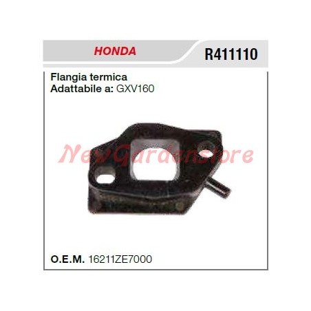 Brida térmica motoazada HONDA GXV160 R411110 | NewgardenAgri.com