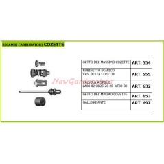 Carburador Cozette NewGardenStore para motocultor 554 | NewgardenAgri.com