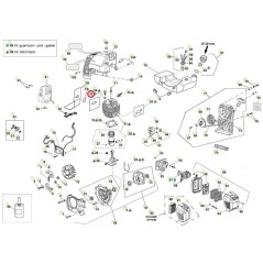 Joint d'espacement du silencieux ORIGINAL ACTIVE t143 - t152 021648 | NewgardenAgri.com