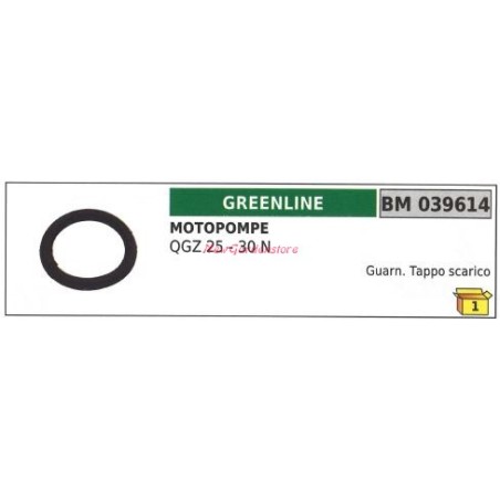 Dichtung Ablassschraube GREENLINE Motorpumpe QGZ 25 30 N 039614 | NewgardenAgri.com