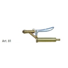 Large TECNOSPRAY 10 mm diameter brass lever handle for hand sprayer | NewgardenAgri.com