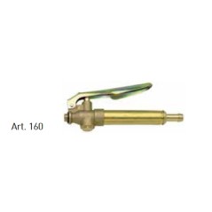 Lightweight lever handle diameter 10 mm brass TECNOSPRAY for sprayer | NewgardenAgri.com