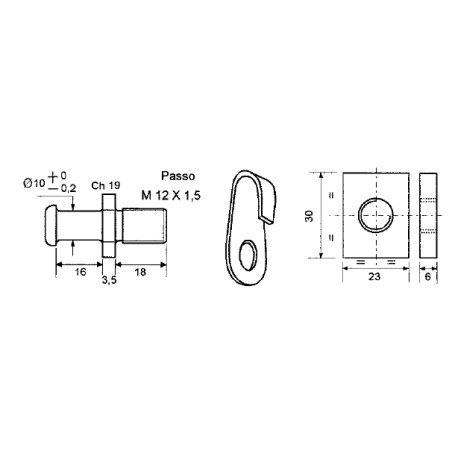 Kit for agricultural tractor cab door lock | NewgardenAgri.com