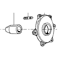 Kit d'entretoise pour motoculteur modèles BRIK1 KAM 4 ORIGINAL EMAK P1200020 | NewgardenAgri.com