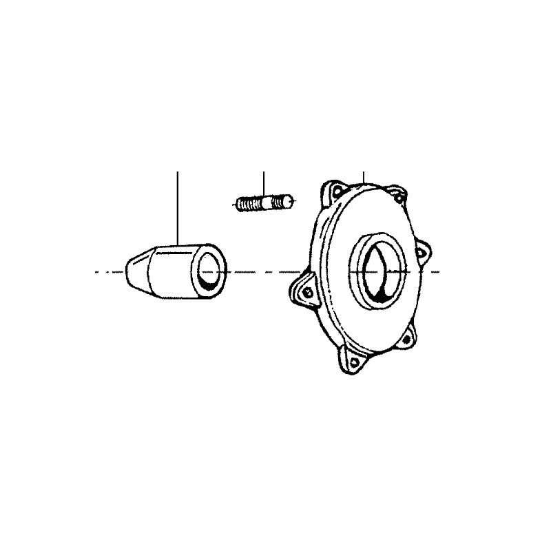 Kit distanziale motocoltivatore modelli BRIK1 KAM 4 ORIGINALE EMAK P1200020