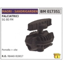 Kit pomello+vite MAORI compatibile SANDRIGARDEN falciatrice SG80FM R8440-919017 | NewgardenAgri.com