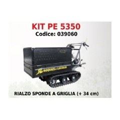 Kit rialzo sponde a griglia KIT PE 5350 per transporter RL5350 ROQUES ET LECOEUR | NewgardenAgri.com