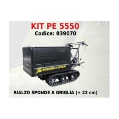 Kit rialzo sponde a griglia KIT PE 5550 per transporter RL5550 ROQUES ET LECOEUR | NewgardenAgri.com