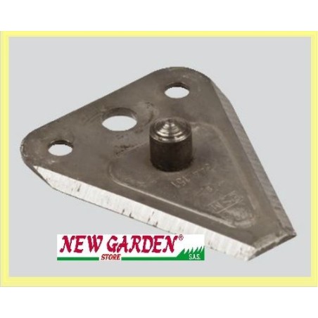 Blade rivet mower bar 90-180 ESM BUSATIS 267 1041 267 1191 | NewgardenAgri.com