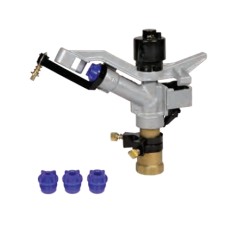 Large metal single-jet sprayer 1" female connection Ø 5 - 6,5 - 8-10 mm jets | NewgardenAgri.com