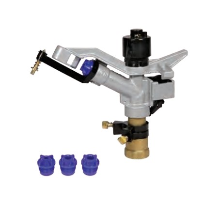 Large metal single-jet sprayer 1" female connection Ø 5 - 6,5 - 8-10 mm jets | NewgardenAgri.com