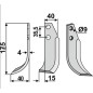 Bodenfräse 350-297 TIELBÜRGER KB-001-005 dx