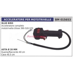 Manettino acceleratore BLUEBIRD mototrivella ulisse 390 520 570 015653 | NewgardenAgri.com