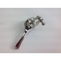 Universal metal accelerator handle for motorhoe cultivator