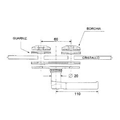 Right-side window closing handle for agricultural tractor door | NewgardenAgri.com