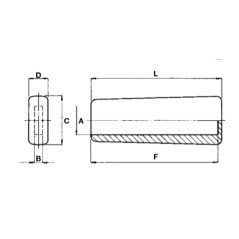 Pomo plano de pvc para tractor agrícola