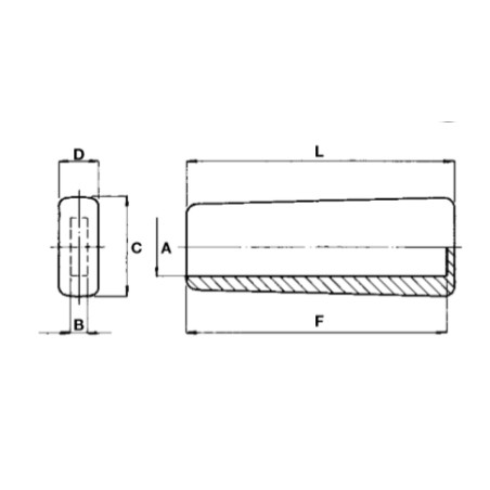 Pomo plano de pvc para tractor agrícola