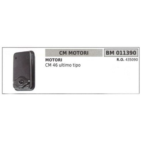 Silencieux CM MOTORI motopompe CM 46 dernier type 011390 | NewgardenAgri.com