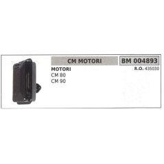 CM MOTORI muffler CM 80 90 motor pump 004893 | NewgardenAgri.com