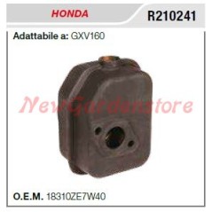 HONDA silencieux pour motobineuse GXV160 R210241 | NewgardenAgri.com