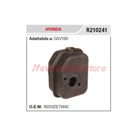 HONDA silencieux pour motobineuse GXV160 R210241 | NewgardenAgri.com