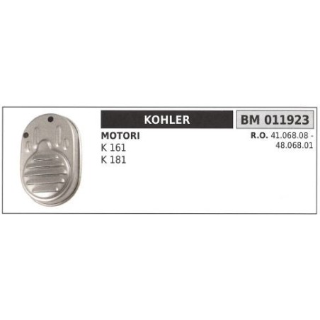 KOHLER Schalldämpfer KOHLER Motorhacke K 161 181 011923 4106808 4806801 | NewgardenAgri.com